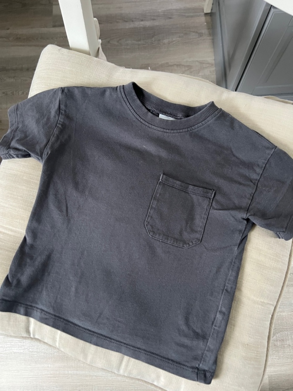 Zara Kids Short Sleeve Pocket Tee - Black